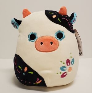 Connor the Day of the Dead Cow Halloween Squishmallow 8" NWT